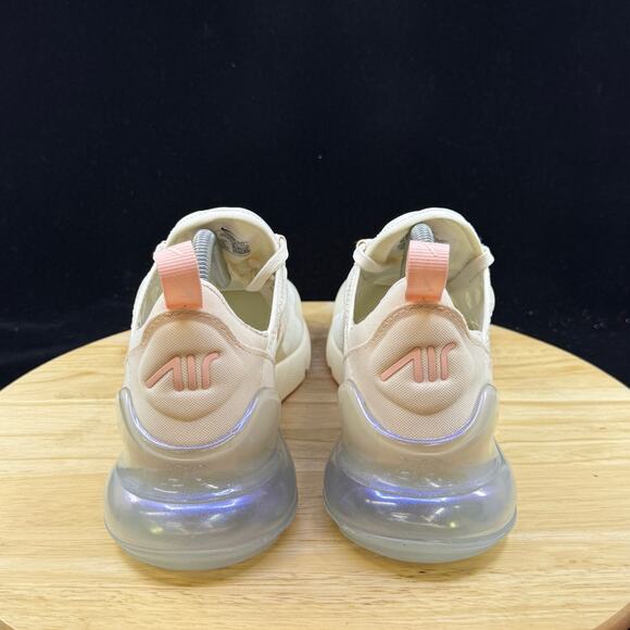 Nike Air Max 270 'Soft Pearl' Sail Ivory Pink IH5966-001 Women's Size 9 Shoes - Picture 6 of 10